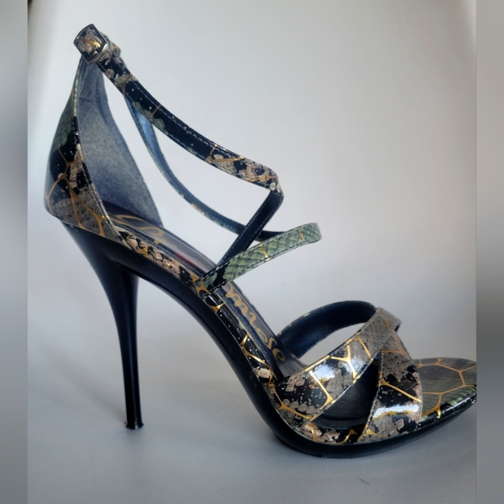 Criss Cross Strap Heels